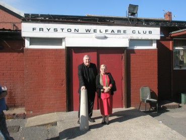 Annd and Professor Dave Waddington – Fryston Yorkshire England –  May 25 2013