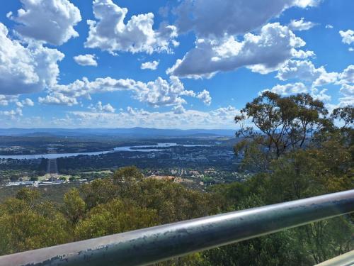 Look out over Canberra