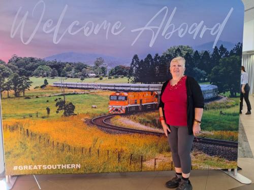 Welcome to Great Southern Train Sign 