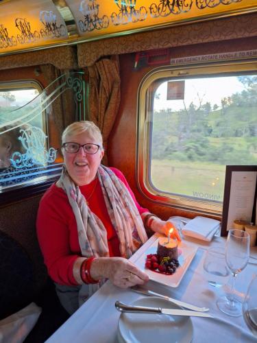 Anne with Birthday Cake on the Jan 5th 2025