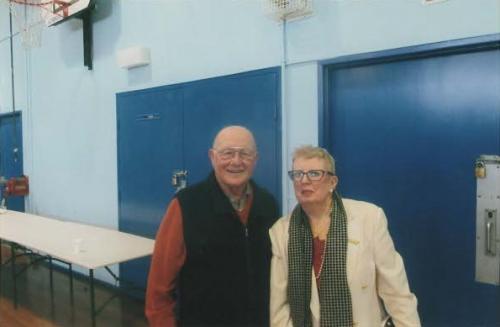 Anne and Bruce - July 14, 2016 - James Cook Technology High School - Launch of my Moorefield Book 