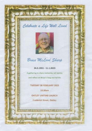 Bruce - Memorial Service Feb 28, 2023